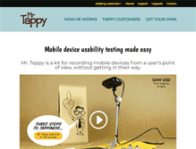 Tablet Screenshot of mrtappy.com